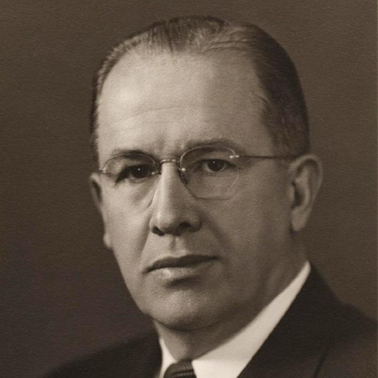 El élder Benson, en 1949